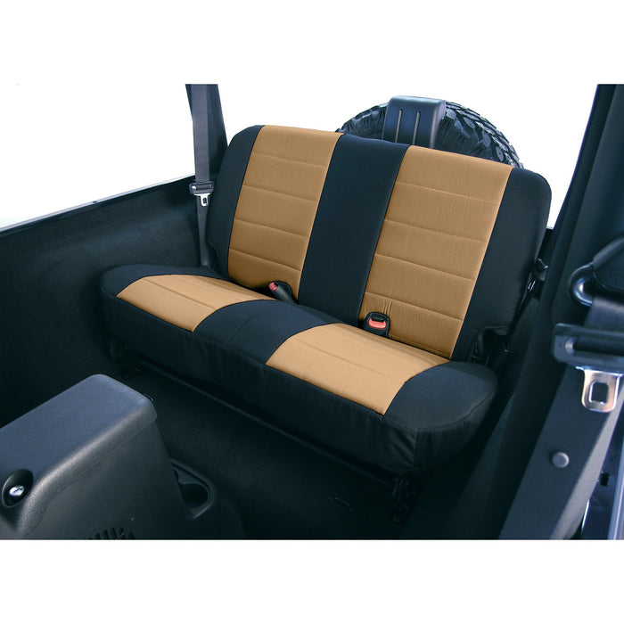 Rugged Ridge 13263.04 Custom Neoprene Seat Cover; Tan; - Truck Part Superstore