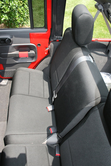 Rugged Ridge 13264.01 Custom Neoprene Seat Cover; Black; - Truck Part Superstore