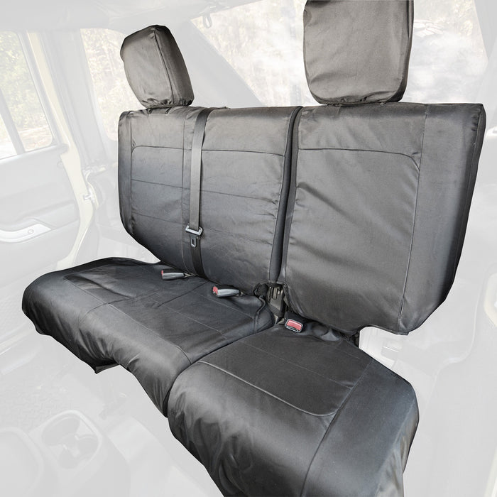 Rugged Ridge 13266.06 Ballistic Seat Cover; 840 Denier; Black; - Truck Part Superstore