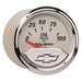 AutoMeter 1327-00408 GAUGE; OIL PRESS; 2 1/16in.; 100PSI; ELEC; CHEVROLET HERITAGE BOWTIE - Truck Part Superstore