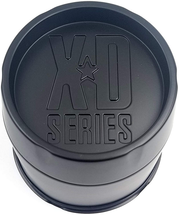 KMC 1327006026-KMC KMC CAP PUSH THRU S-BLK 3.27" - Truck Part Superstore