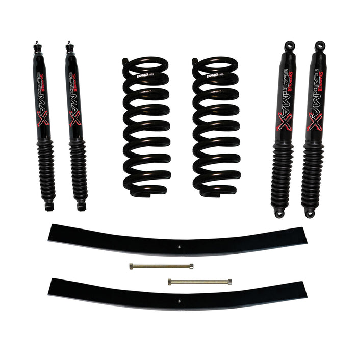 Skyjacker 132EXK-B Explorer/Navajo Suspension Lift Kit 91-94 Explorer 91-94 Navajo w/Shock Black MAX Shocks 1.5-2 Inch Lift Incl. Front Coil Springs Rear Add-A-Leafs Skyjacker - Truck Part Superstore