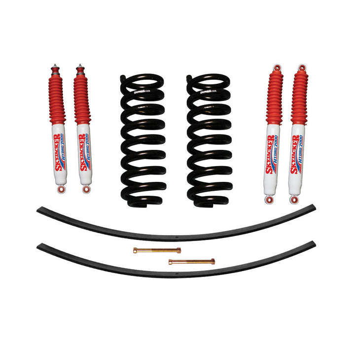 Skyjacker 132XK-H Ranger Suspension Lift Kit 89-97 Ranger w/Shock 1.5-2 Inch Lift Incl. Front Coil Springs Rear Add-A-Leafs Skyjacker - Truck Part Superstore