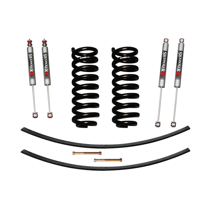 Skyjacker 132XK-M Ranger Suspension Lift Kit 89-97 Ranger w/Shock M95 Performance Shocks 1.5-2 Inch Lift Incl. Front Coil Springs Rear Add-A-Leafs Skyjacker - Truck Part Superstore