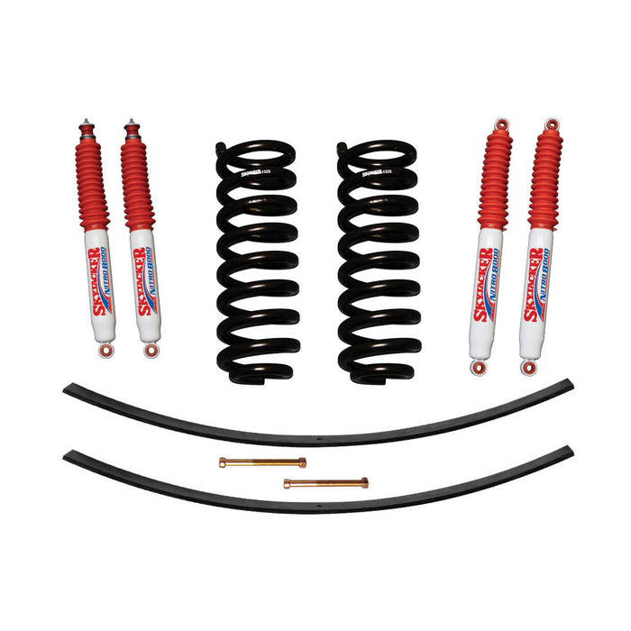 Skyjacker 132XK-N Ranger Suspension Lift Kit 89-97 Ranger w/Shock Nitro Shocks 1.5-2 Inch Lift Incl. Front Coil Springs Rear Add-A-Leafs Skyjacker - Truck Part Superstore
