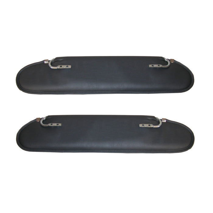 Omix 13301.15 Sun Visor Kit; Charcoal; - Truck Part Superstore