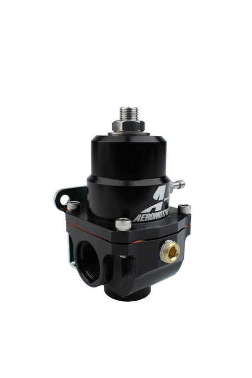 Aeromotive Fuel System 13303 Regulator, X1 Adjustable, 35-75psi, .188 Valve, (2)-08inlets, -08 return . - Truck Part Superstore