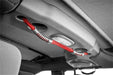 Rugged Ridge 13305.13 Grab Handle; Center Roll Bar; Dual Grab; Red; - Truck Part Superstore