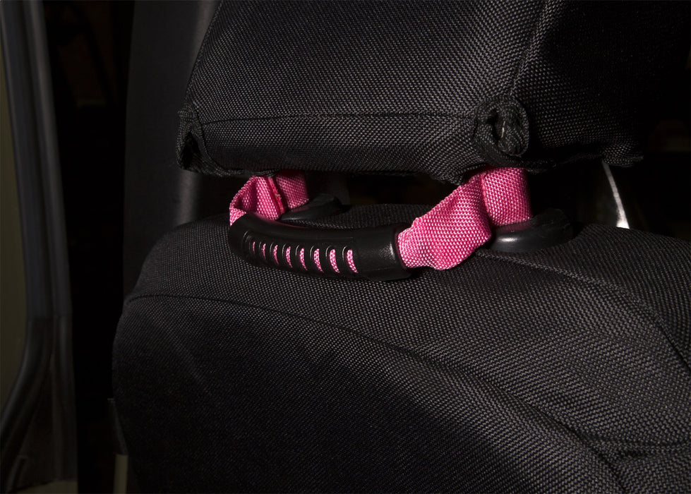 Rugged Ridge 13305.16 A-Pillar Grab Handle; Pink; - Truck Part Superstore