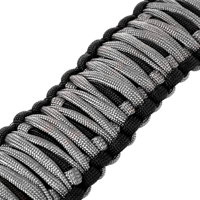 Rugged Ridge 13305.83 Paracord A-Pillar/Seat Mount Grab Handle; Gray; - Truck Part Superstore