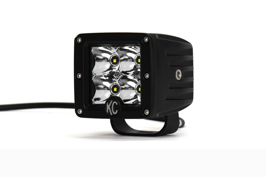 KC Hilites 1330 C3 LED; 3in. Spot 12w (no Harness) (ea) - Truck Part Superstore