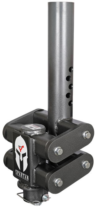 GEN-Y Hitch GH-7082 SPARTAN TORSION-FLEX ML 5" Offset 4" Round Goose 2 5/16" Coupler Std 7K TW 30K - Truck Part Superstore