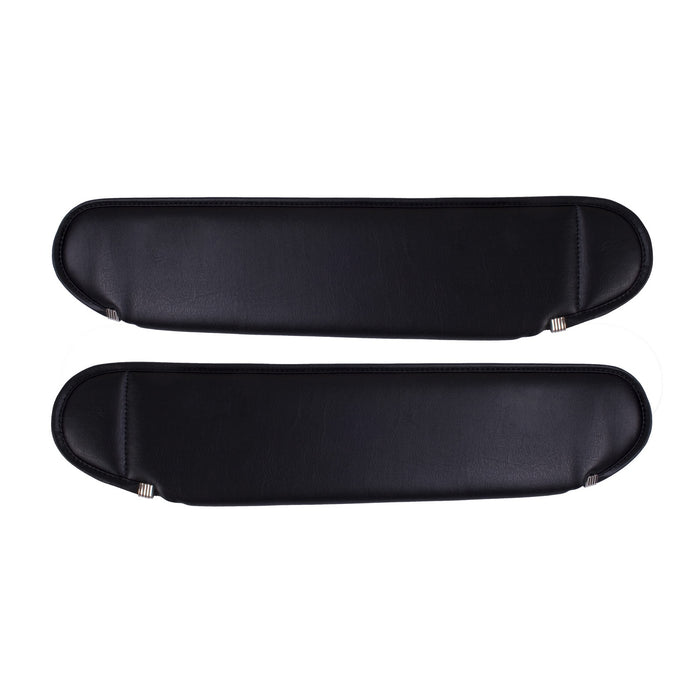 Omix 13312.01 Sun Visor Kit; Black; - Truck Part Superstore