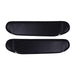 Omix 13312.01 Sun Visor Kit; Black; - Truck Part Superstore