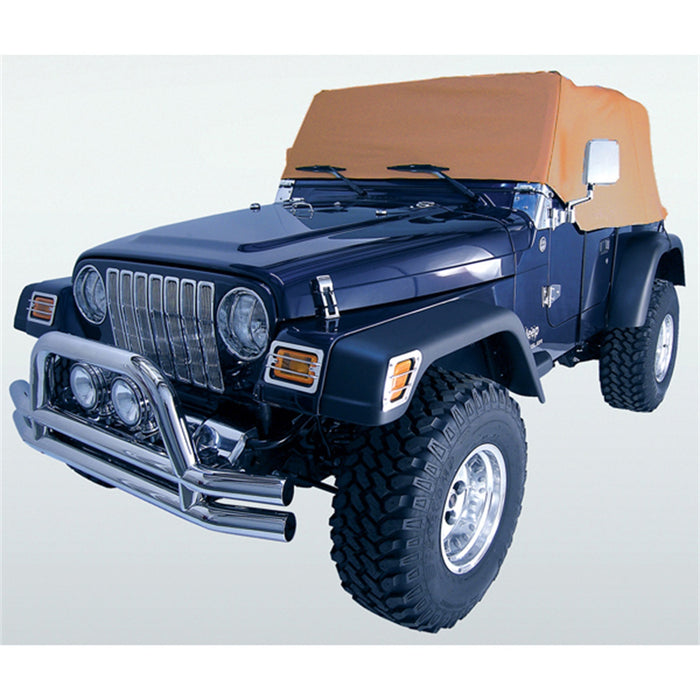Rugged Ridge 13316.37 Water Resistant Cab Cover; Vinyl; Spice; - Truck Part Superstore