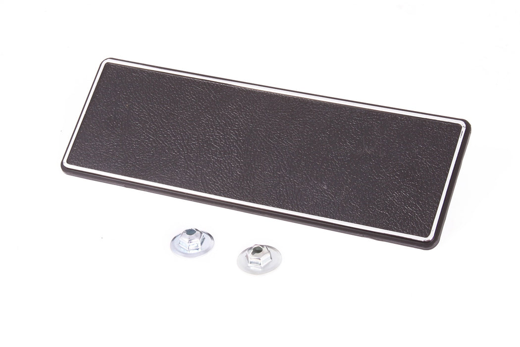 Omix 13318.03 Radio Delete Panel; Black; Easy Installation; - Truck Part Superstore