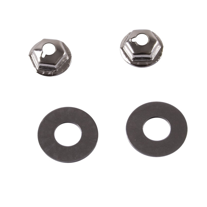 Omix 13318.04 Radio Delete Hardware Kit; Steel; Incl. 2 Nuts/2 Washers; - Truck Part Superstore