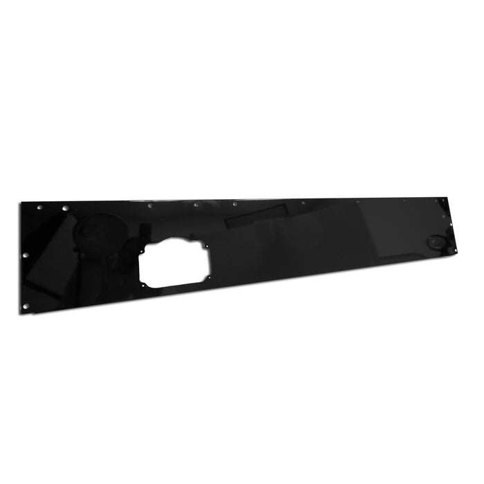 Rugged Ridge 13320.10 Replacement Dash Panel; Center; Blank; Black Powder Coated; - Truck Part Superstore