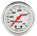 AutoMeter 1311 GAUGE KIT; 5 PC.; 3 1/8in./2 1/16in.; MECH. SPEEDO.; WTMP/OILP; ARCTIC WHT - Truck Part Superstore
