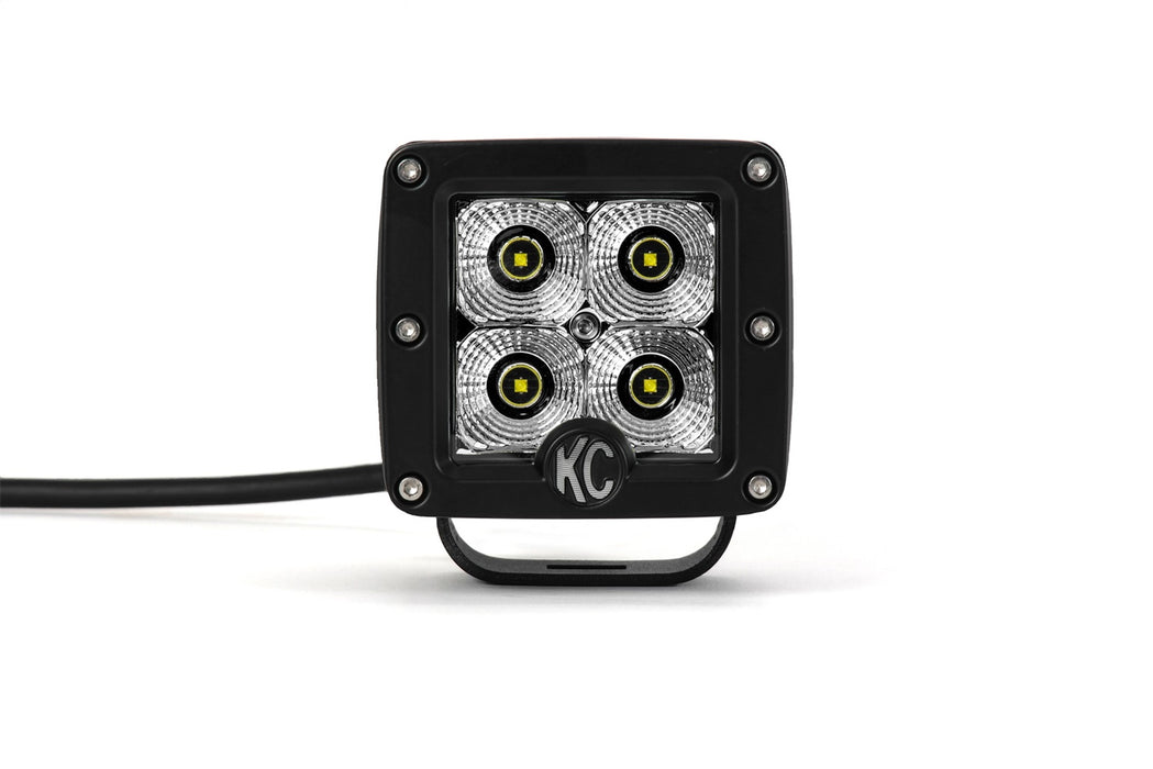 KC Hilites 1332 C3 LED; 3in. Flood Light 12w (ea) - Truck Part Superstore