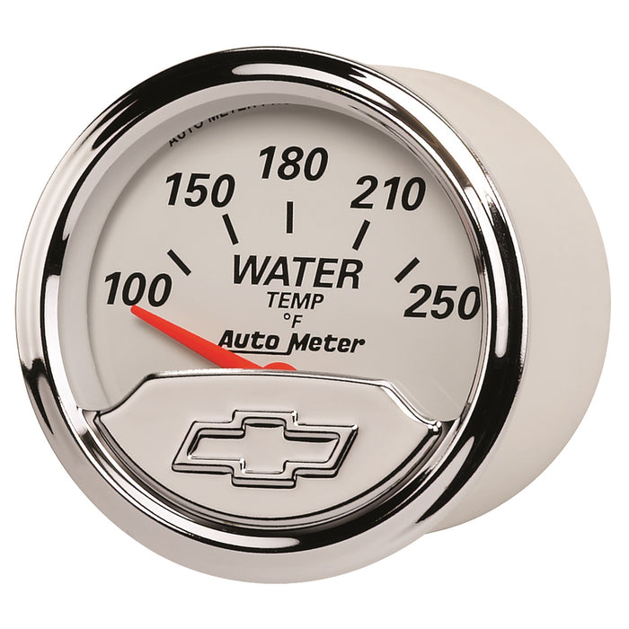 AutoMeter 1337-00408 GAUGE; WATER TEMP; 2 1/16in.; 250deg.F; ELEC; CHEVROLET HERITAGE BOWTIE - Truck Part Superstore