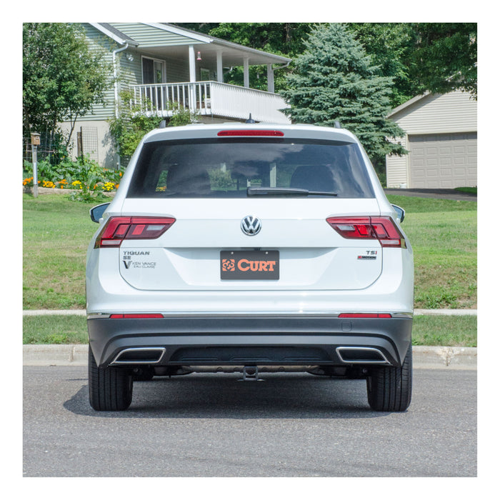 CURT 13381 CURT 13381 Class 3 Trailer Hitch; 2-Inch Receiver; Fits Select Volkswagen Tiguan - Truck Part Superstore