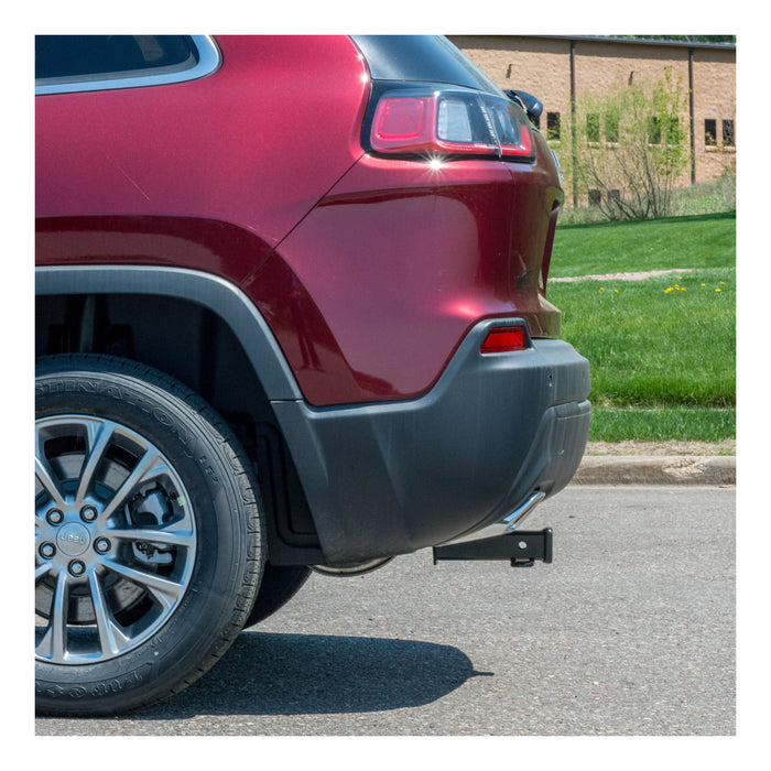 CURT 13395 Class 3 Hitch; 2in. Receiver; Select Jeep Cherokee KL (Concealed Main Body) - Truck Part Superstore