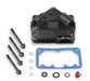 Holley 134-71HB Aluminum V Bowl Kit; Primary Bowl; Center Hung Float; Hard Core Gray; - Truck Part Superstore