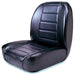 Rugged Ridge 13400.01 Standard Replacement Seat; Low Back; Front; Black; - Truck Part Superstore