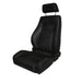 Rugged Ridge 13404.01 The Super Seat; Front; High Back; Black; - Truck Part Superstore