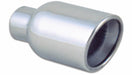 Vibrant Performance 1342 Round Stainless Steel Tip; 4.00 in. Outlet O.D.; 3.00 in. Inlet I.D.; - Truck Part Superstore