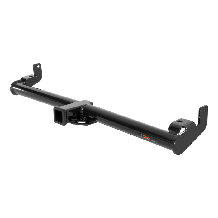 CURT 13430 Class 3 Trailer Hitch; 2in. Receiver; Select Jeep Wrangler TJ (Round Tube Frame) - Truck Part Superstore