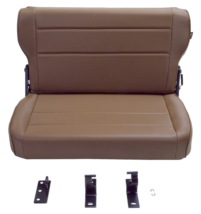 Rugged Ridge 13462.37 Fold And Tumble Rear Seat; Rear; Spice; - Truck Part Superstore