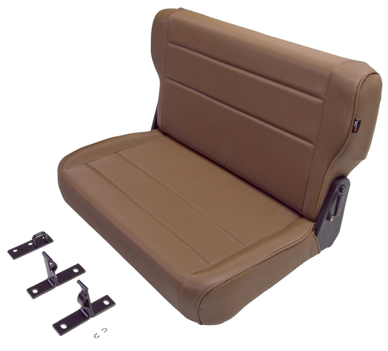 Rugged Ridge 13462.37 Fold And Tumble Rear Seat; Rear; Spice; - Truck Part Superstore