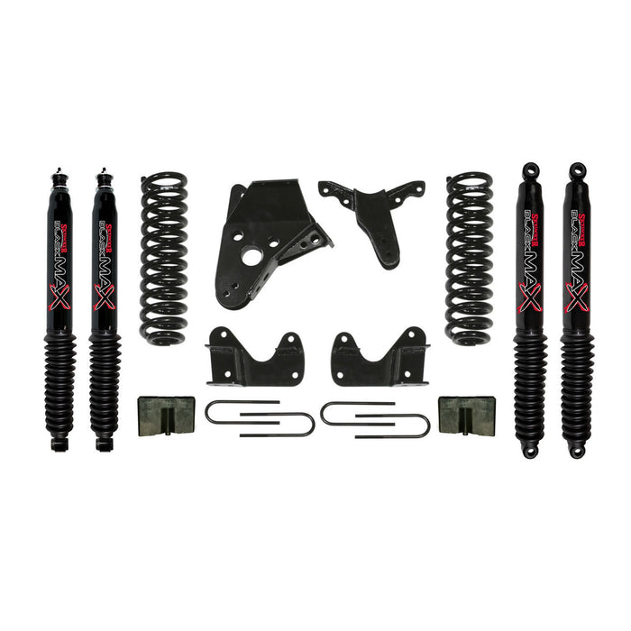 Skyjacker 134BHK-B Bronco II Suspension Lift Kit 84-90 Bronco II w/Shock Black MAX Shocks 4 Inch Lift Incl. Heavy Duty Brackets Skyjacker - Truck Part Superstore