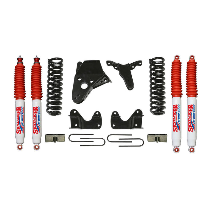 Skyjacker 134RHK-H Ranger/B4000 Suspension Lift Kit 98-97 Ranger 94-97 B4000 w/Shock 4 Inch Lift Incl. Front Coil Springs Rear U Bolt Kit Rear Block Skyjacker - Truck Part Superstore