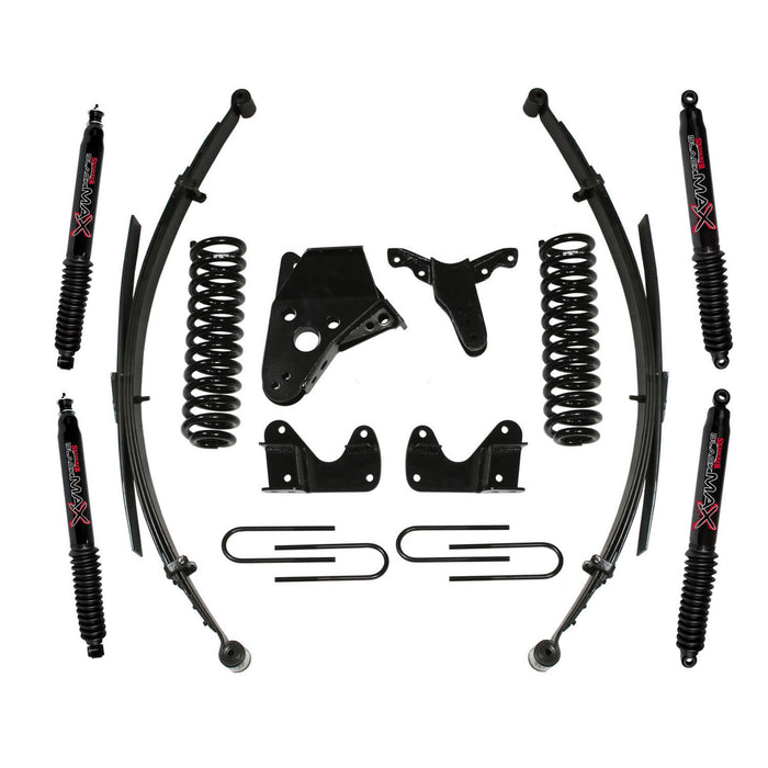 Skyjacker 134RHKS-B Ranger/B4000 Suspension Lift Kit 98-97 Ranger 94-97 B4000 w/Shock Black MAX Shocks 4 Inch Lift Incl. Front Coil Springs Rear Leaf Springs Rear U Bolt Kit Skyjacker - Truck Part Superstore
