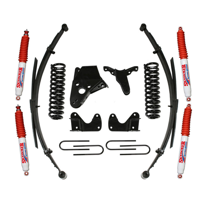 Skyjacker 134RHKS-N Ranger/B4000 Suspension Lift Kit 98-97 Ranger 94-97 B4000 w/Shock Nitro Shocks 4 Inch Lift Incl. Front Coil Springs Rear Leaf Springs Rear U Bolt Kit Skyjacker - Truck Part Superstore