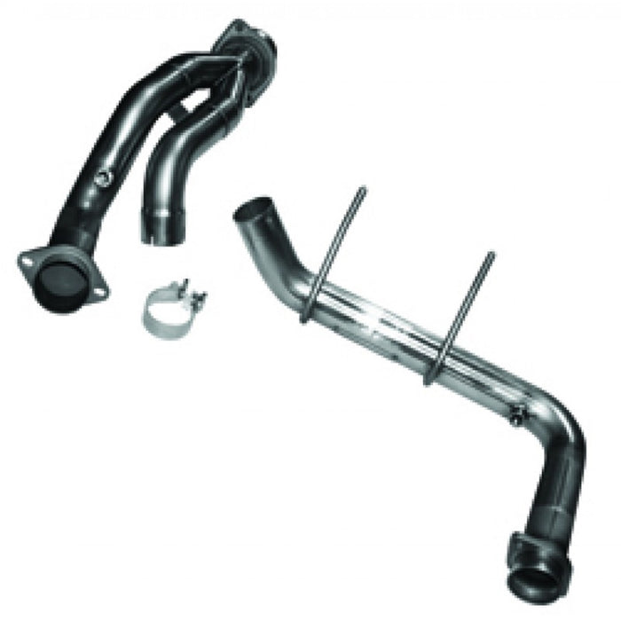 Kooks Custom Headers 13503100 2-1/2in. SS Comp. Only Y-Pipe. 2009-2010 F150 5.4L 3V. Connects to OEM Exhaust. - Truck Part Superstore