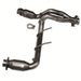 Kooks Custom Headers 13503300 2-1/2in. SS GREEN Catted Y-Pipe. 2009-2010 F150 5.4L 3V. Connects to OEM Exhaust - Truck Part Superstore