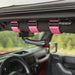 Rugged Ridge 13505.01 Ultimate Grab Handles; Front; Single Handle; Pair; Pink; - Truck Part Superstore