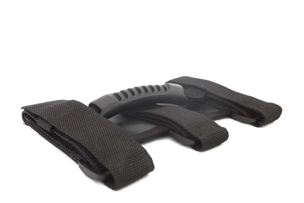 Rugged Ridge 13505.04 Ultimate Grab Handles; Front; Single Handle; Pair; Black; - Truck Part Superstore