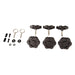 Rugged Ridge 13510.16 Elite Hardtop Quick Removal Kit; Aluminum; - Truck Part Superstore