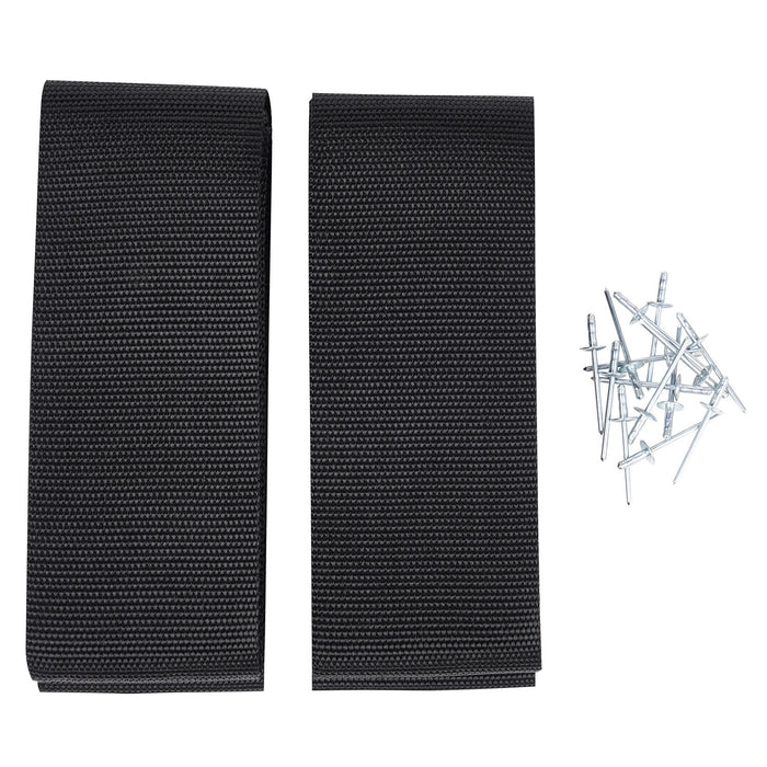 Omix 13510.44 Straps with Rivet; Pair; - Truck Part Superstore