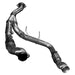 Kooks Custom Headers 13533300 3in. SS GREEN Catted Turbo Down Y-Pipe. 2011-2014 F150 EcoBoost. Connects to OEM - Truck Part Superstore