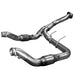 Kooks Custom Headers 13533300 3in. SS GREEN Catted Turbo Down Y-Pipe. 2011-2014 F150 EcoBoost. Connects to OEM - Truck Part Superstore