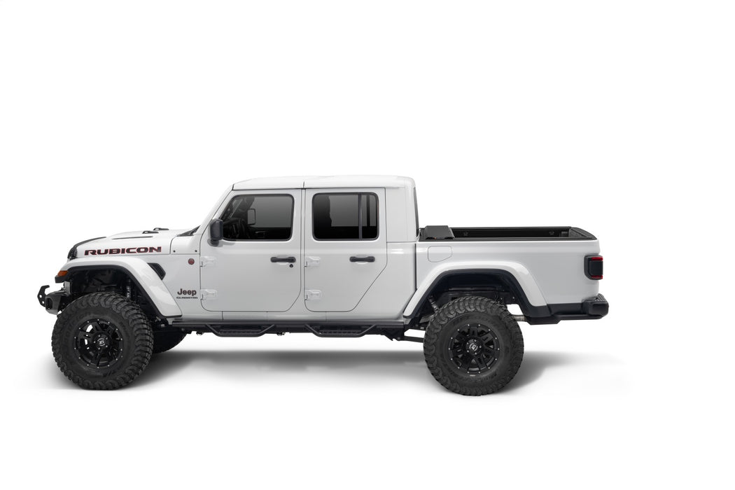 Rugged Ridge 13550.31 Armis Hard Retractable Bed Cover; Locking Security; W/Trail Rail; - Truck Part Superstore