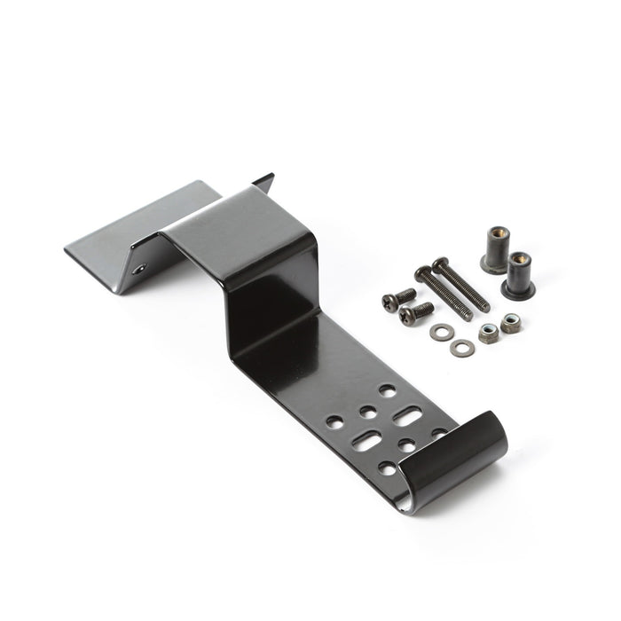 Rugged Ridge 13551.07 CB Radio Mount Bracket; Windshield Above Rearview Mirror; Black; - Truck Part Superstore