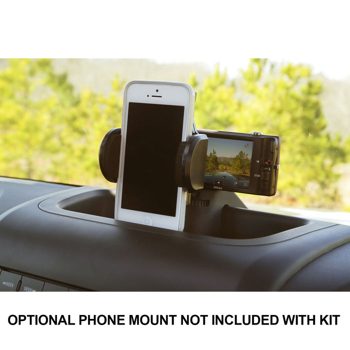Rugged Ridge 13551.11 Dash Organizer; Multi-Mount; - Truck Part Superstore