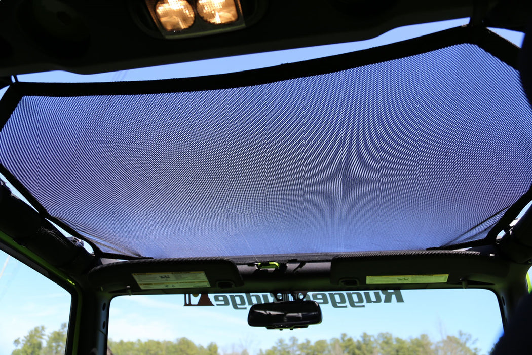 Rugged Ridge 13579.04 Eclipse Sun Shade; Black; Incl. Storage Bag; - Truck Part Superstore
